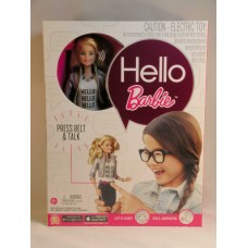Toy Mattel NEW Interactive Talking Hello Barbie Doll Blonde In Stock Ships Next Day